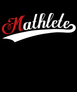 Mathlete T-Shirt Mathematics Athlete Mathlete Tshirt  Humour Competition School Children  by Market Trendz