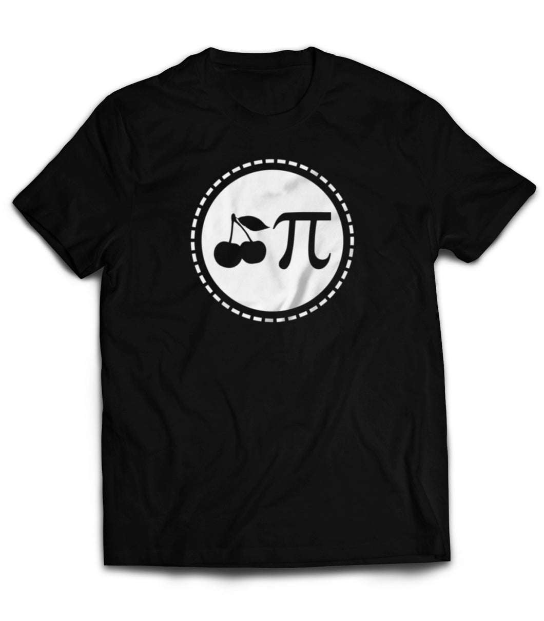 Pie Cherry T-Shirt Cherry Pie Fruit Mathematics Unique T-Shirts for Your Unique Personality   by Market Trendz