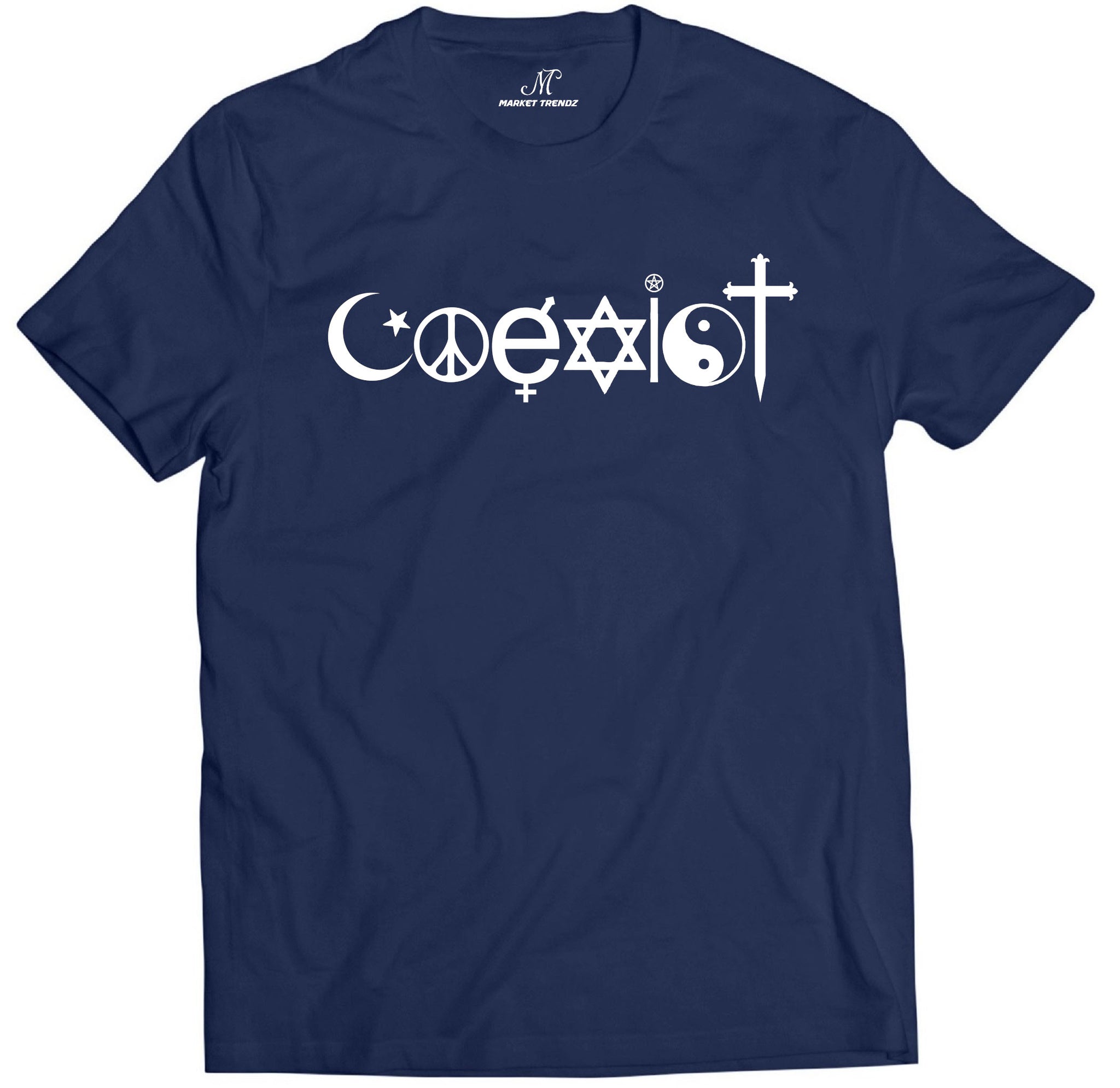 Market Coexist Unique T-Shirts for Personality