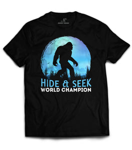 Market Trendz Bigfoot Hide and Seek Champion Bigfoot Shirt