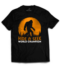 Load image into Gallery viewer, Market Trendz Bigfoot Hide and Seek Champion Bigfoot Shirt