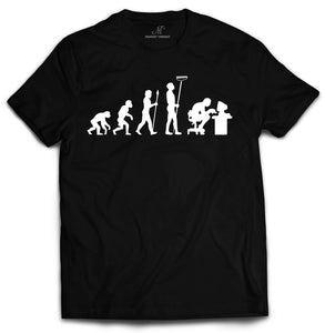 Market Trendz Evolution of Man t Shirts for Men | Monkey to Modern Man Funny t Shirts for Men