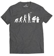 Load image into Gallery viewer, Market Trendz Evolution of Man t Shirts for Men | Monkey to Modern Man Funny t Shirts for Men