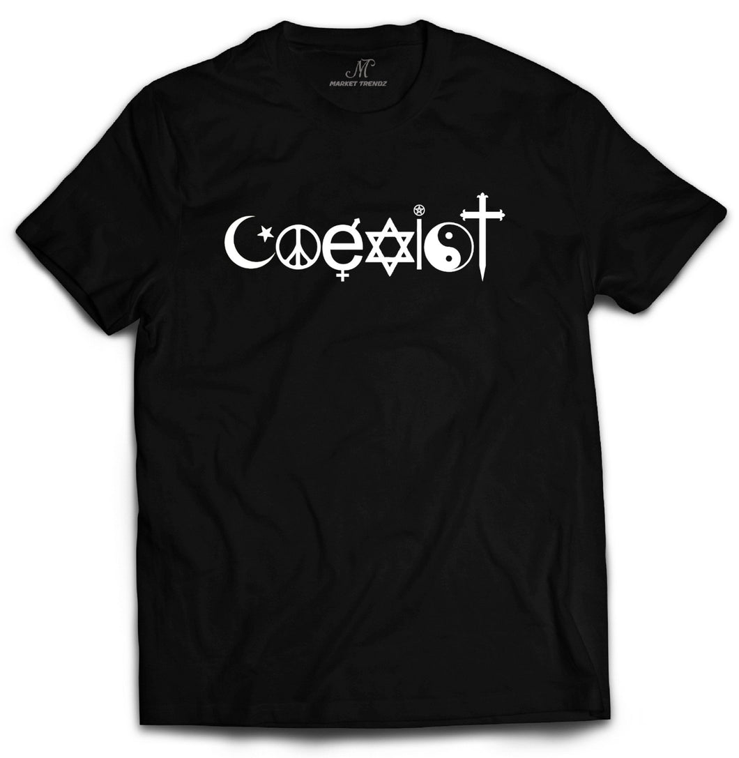 Market Trendz Coexist Unique T-Shirts for Your Unique Personality