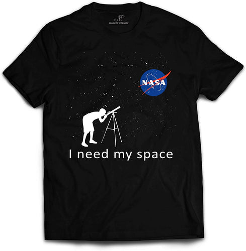 Market Trendz Official Logo NASA I Need My Space | NASA T Shirts Kids | NASA Clothing Men